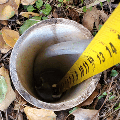 Home 1 hydrostatic testing and measuring tape