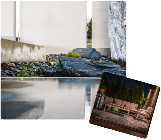 patio leak detection