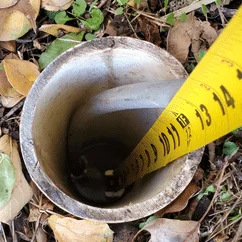 Home 1 hydrostatic testing and measuring tape