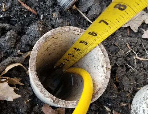 Hydrostatic Testing In Dallas with measuring tape